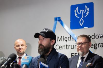 zdjęcie z oficjalnego otwarcia  Międzynarodowe Centrum Integracji Feniks przy ul. 3 Maja 13 w Rzeszowie, fot. Grzegorz Bukała, Urząd Miasta Rzeszowa